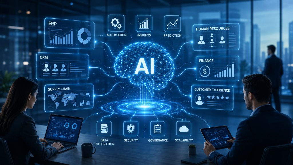 Generative AI Integration in Enterprise Software Systems