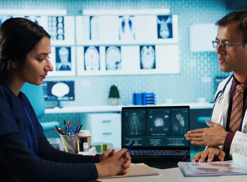 AI patient triage integrated with modern healthcare management systems