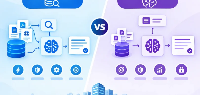 RAG vs Fine-Tuning approaches for enterprise AI software
